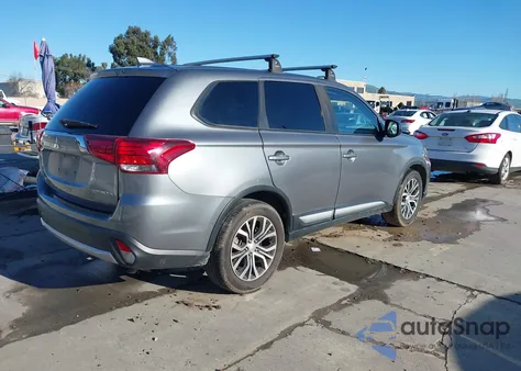 2018 Mitsubishi Outlander Es z USA, uszkodzony, nr VIN JA4AD2A39JZ009381